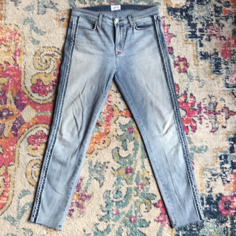 Hudson Barbara high rise skinny jeans